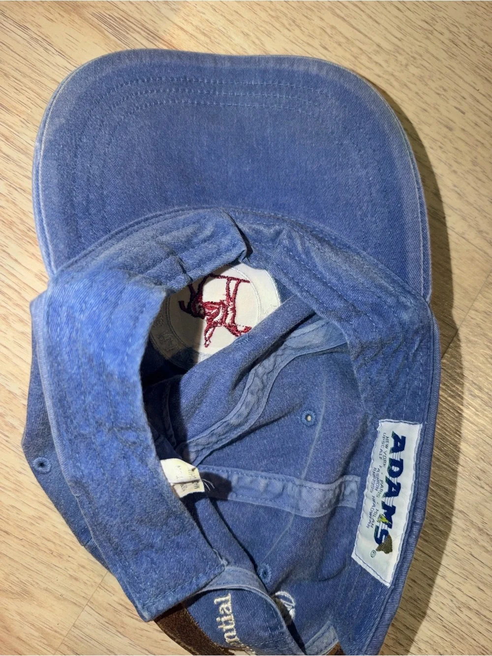 Adams Blue Baseball Cap with Hampton Classic Embroidered Logo